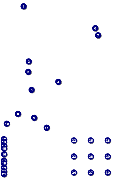 Leukemia Logo Poster Front Field Markers
