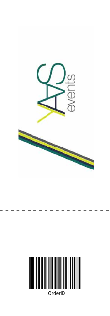 Candy Raffle Ticket Product Back