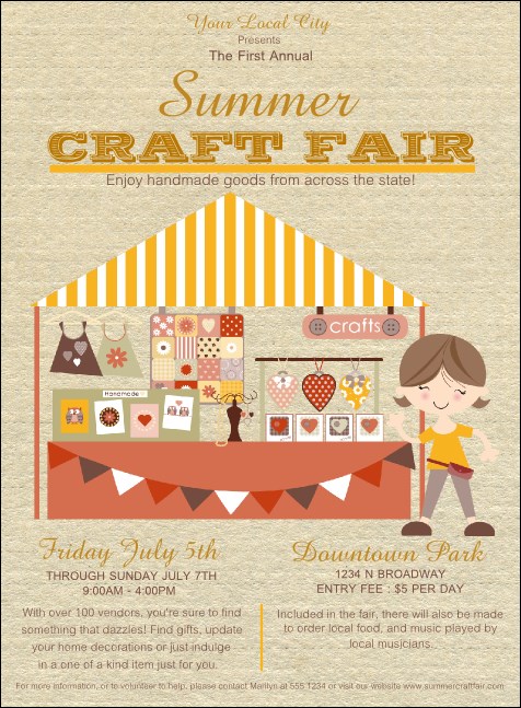 Craft Invitation Product Front
