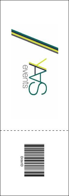 Dodgeball Raffle Ticket Product Back