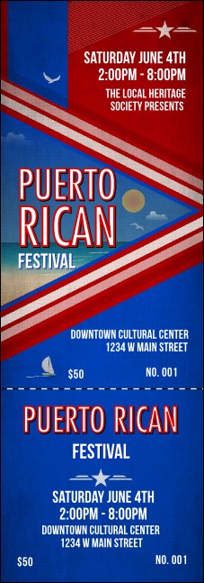 Puerto Rico Event Ticket