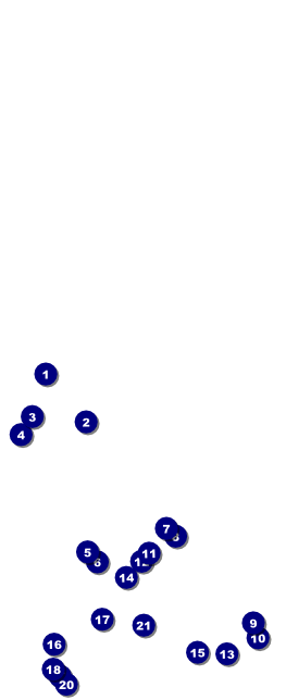 All Purpose Angle Table Tent Front Field Markers