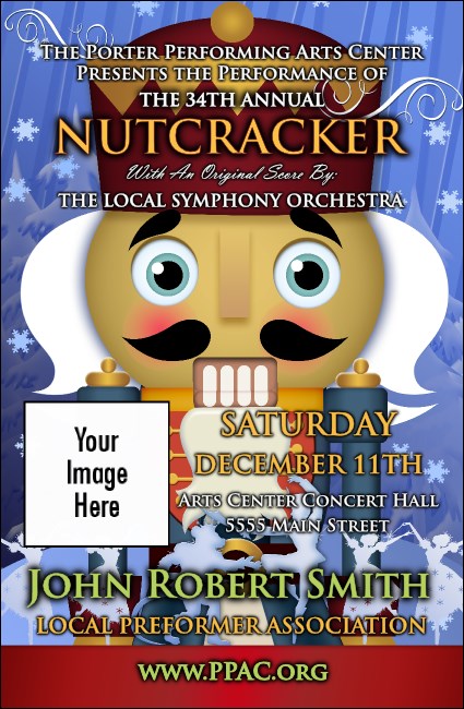Nutcracker VIP Event Badge Small Product Front