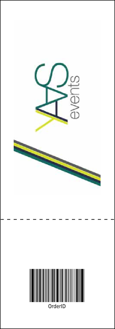 Classical Music Reserved Event Ticket Product Back