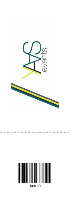 Curling Reserved Event Ticket Product Back