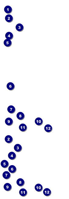 Ice Cream Reserved Event Ticket Front Field Markers