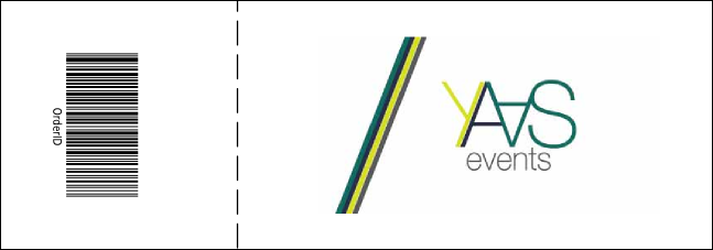 Art Opening Reserved Event Ticket Product Back