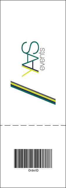 Big Heart Purple Reserved Event Ticket Product Back