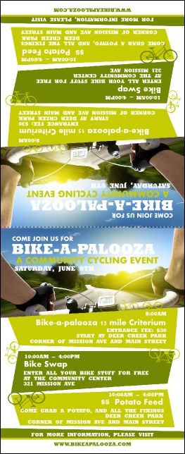 Bike Table Tent