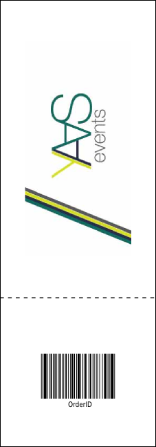 Cheerleading Jump Reserved Event Ticket Product Back
