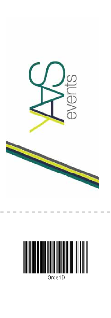 Christmas 001 Reserved Event Ticket Product Back