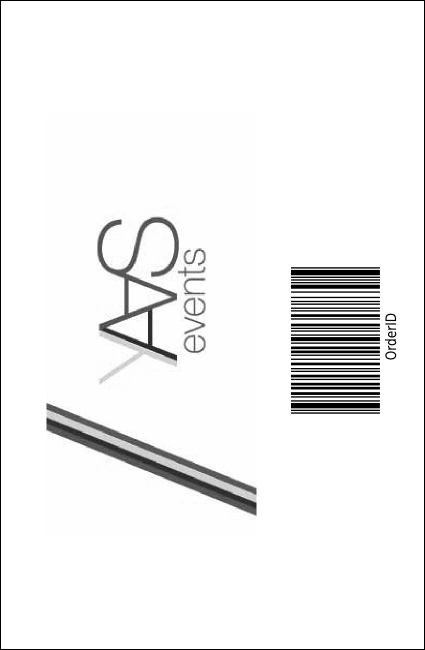 All Purpose Trees Black & White Drink Ticket Product Back