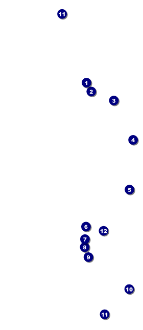 Golf Camp Hang Tag Front Field Markers