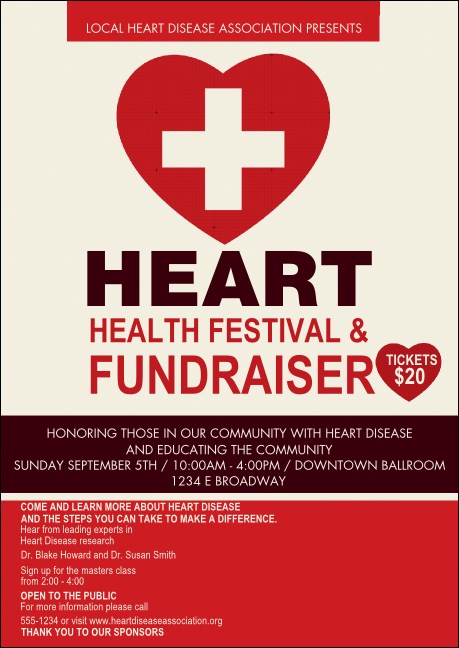 Heart Health Postcard Mailer Product Front