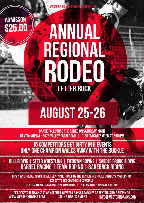 Modern Rodeo Postcard Mailer