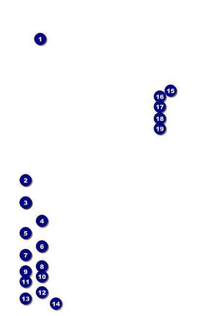 Philadelphia Rose  Postcard Mailer Front Field Markers