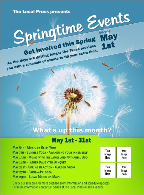 Dandelion Flyer Product Front