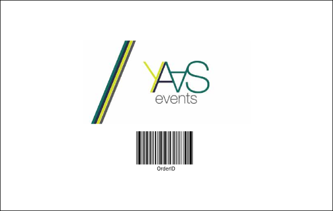 Symphony VIP Event Badge Medium Product Back