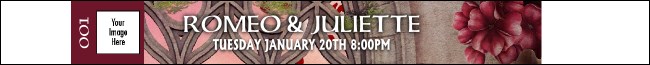 Romeo and Juliet Premium Synthetic Wristband
