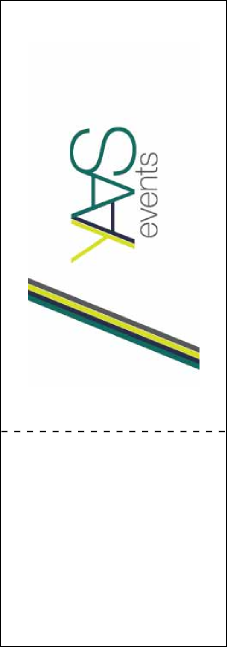 Blues QR Event Ticket Product Back