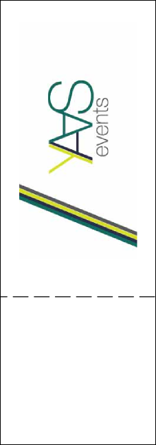 Classic Black Pinstripe QR Event Ticket Product Back