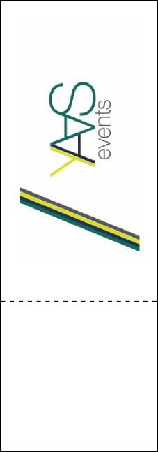 Dinosaur Illustrated QR Event Ticket Product Back