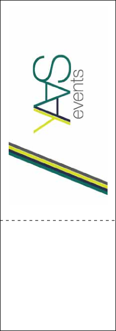 Fire and Ice QR Event Ticket Product Back