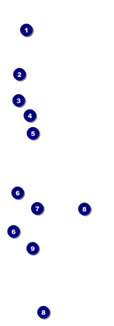 Funky Bottles QR Event Ticket Front Field Markers