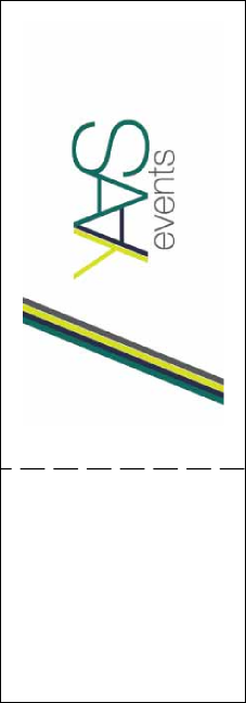 Sports Stripes Red QR Event Ticket Product Back