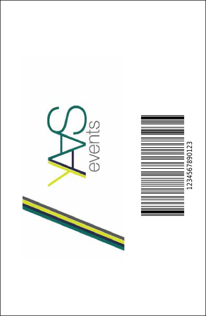 Mexican Fiesta VIP Event Badge Small Product Back