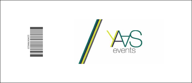 Modern Rodeo VIP Event Badge Large Product Back