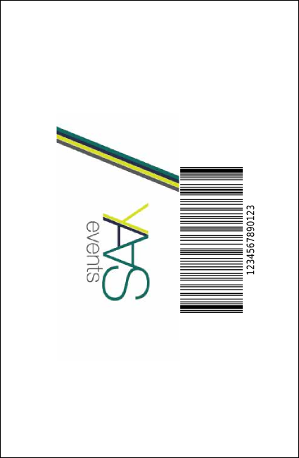 Modern Rodeo VIP Event Badge Small Product Back