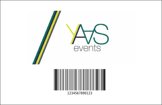 Nature Series - Desert VIP Event Badge Small Product Back