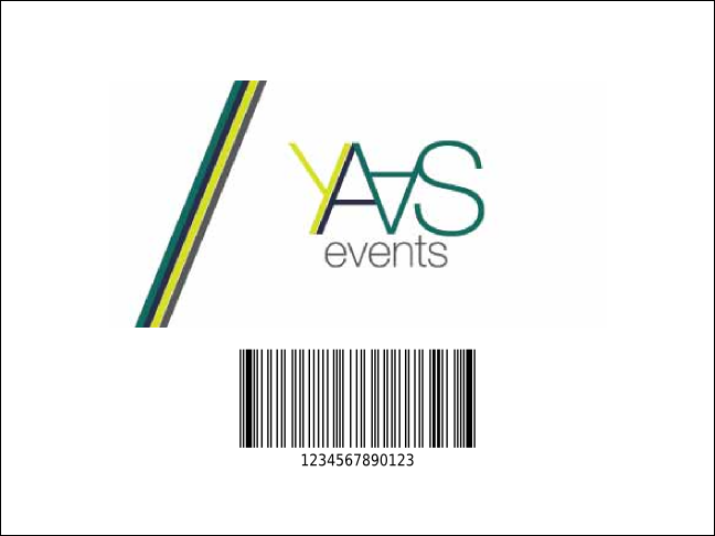 Nature Series - Green Leaves Economy Event Badge Product Back