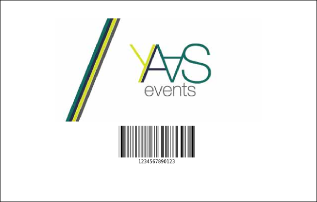 Nature Series - Green VIP Event Badge Medium Product Back