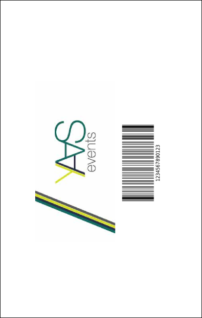 Retro Colors VIP Event Badge Medium Product Back