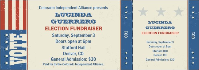 Americana Event Ticket