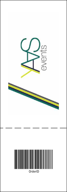 Zombie Woman General Admission Ticket Product Back