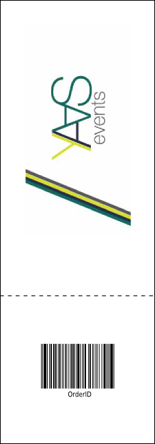 Holiday Lights Event Ticket Product Back