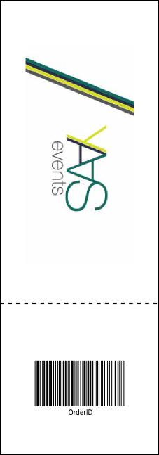 Paper Tree Event Ticket Product Back