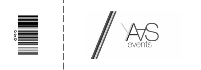 Indianapolis Event Ticket (Black and White) Product Back
