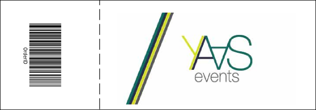 Christmas Reindeer General Admission Ticket 002 Product Back