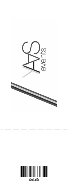 Piano General Admission Ticket 001 Product Back