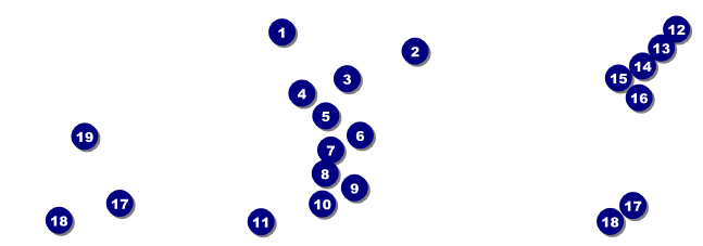 Christmas Ornament Purple Event Ticket Front Field Markers
