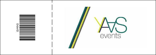 MMA Sword Red Event Ticket Product Back