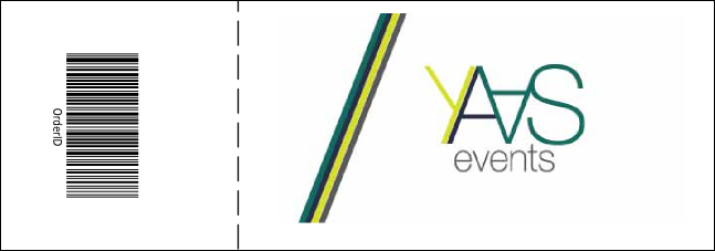 Khaki Landscape General Admission Ticket Product Back