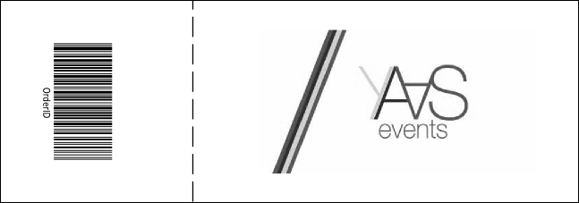 Art Opening Ticket Product Back