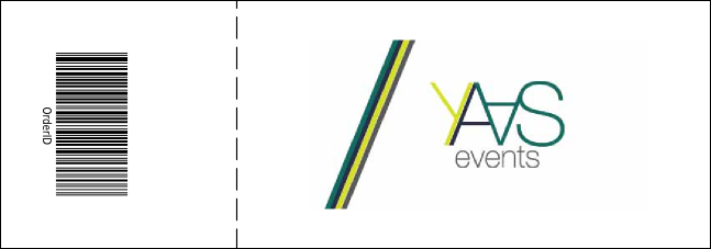 Mask Event Ticket Product Back