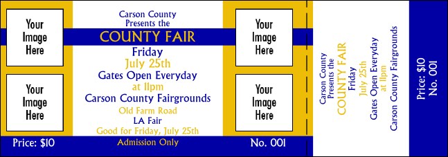 General Concert Ticket 105 Product Front