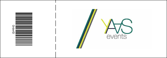 General Concert Ticket 204 Product Back